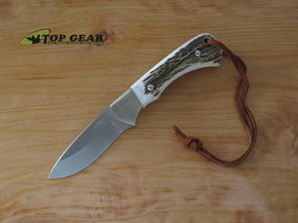 Fox Vintage Edition Stag Hunting Knife, 440A Stainless Steel, Stag Handle - 02FX-111