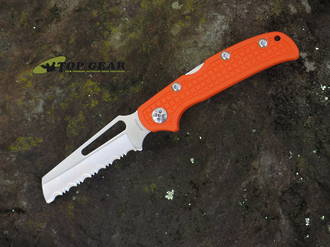 HPA Le Sauveteur Rescue Knife, Orange Handle - HPA007