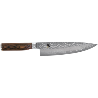 Shun Premier 8" Chef's Knife with Pakka Wood Handle - TDM-0706