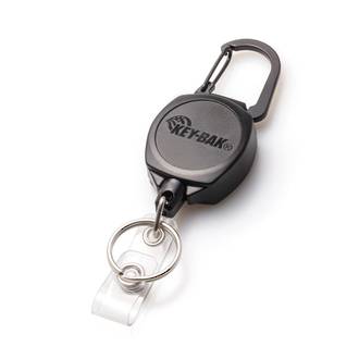 Key-Bak Sidekick Professional Duty Self Retracting ID Badge and Key Reel - 0KB1-0A21