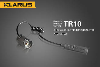 Klarus TR10 Remote Pressure Switch - Fits XT Series