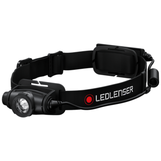 LED Lenser H5R Core Rechargeable LED Headlamp, 500 Lumens - 502121