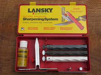 Lansky Natural Arkansas Sharpening System - LKNAT