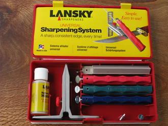 Lansky Universal Sharpening System with 4 Hones - LKUNV