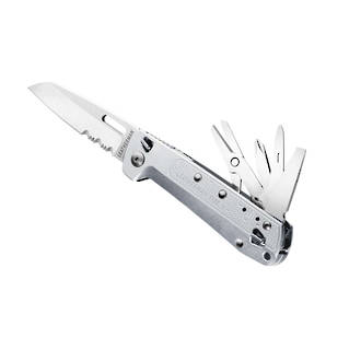 Leatherman Free K4x Multi-purpose Knife, Anodized Aluminium Handle, Stainless Steel - 832662