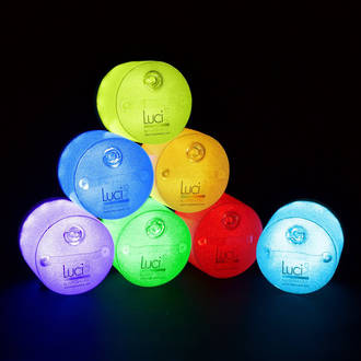 Luci Aura Inflatable Colour-Changing Solar Lantern / Mood Light - 405