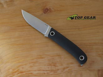 Manly Patriot Fixed Blade Knife, D2 Tool Steel, Black G10 Handle - 02ML001