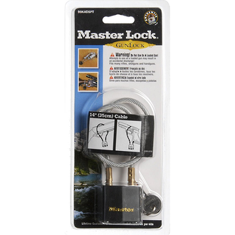 Master Lock Gun Lock with Cable - 99KADSPT