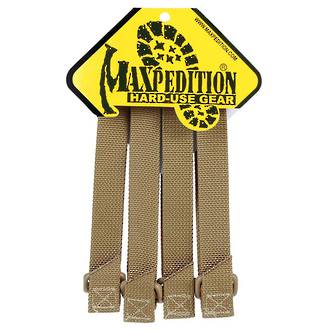 Maxpedition 5" Tac Tie Straps (4-Pack) - Khaki 9005K