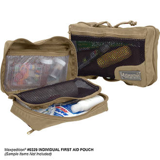 Maxpedition Individual First Aid Pouch, Khaki - 0329K