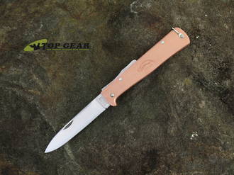 Mercator Folding Pocket Knife with Copper Handle, Stainless Steel - 10626R
