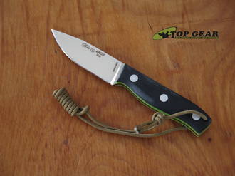 Miguel Nieto Grillo Fixed Blade Knife, Böhler N-695 Stainless Steel, G10 Handle - 130G10