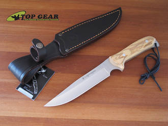 Miguel Nieto Linea Road Runner Knife with Olive Wood Handle - 8904