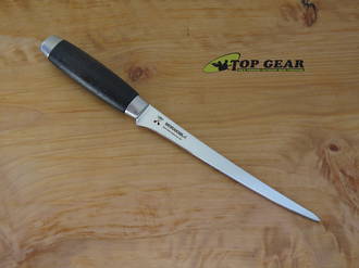 Mora Classic 1891 Fish Fillet Knife, 19 cm, Black Wood Handle - 12316