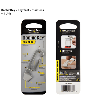 Nite Ize Doohickey Key Tool, Stainless Steel - KMT-11-R3