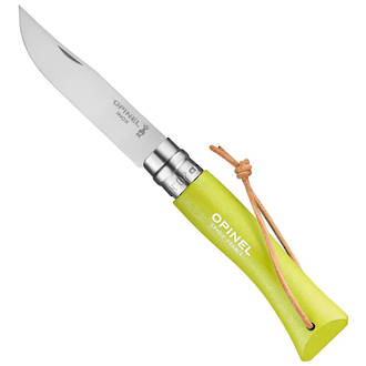 Opinel No. 7 Trekking Pocket Knife, Anise - 022074