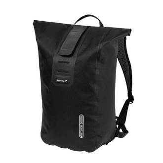Ortlieb Velocity 17 Courier-Style Waterproof Backpack, 17 Litres, PD620, PS620C, Black - R4300