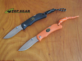 Outdoor Edge Mini Grip or Mini Blaze Folding Knife - MG-10C Black or MB-20C  Orange