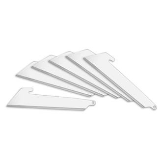 Outdoor Edge RazorSafe System 3 Inch Replaceable Utility Blades, 6-Pack - RRU30-6