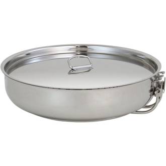Pathfinder Stainless Steel Skillet with Lid - 01465