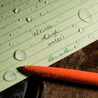 Rite in the Rain All-Weather Clicker Pen, Orange - OR97