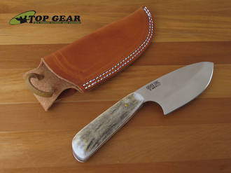 Silver Stag Beef Eater Hunting Knife with Stag Handle - BE4.0