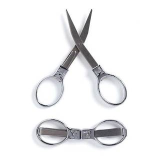 Slip-N-Snip Folding Scissors, Stainless