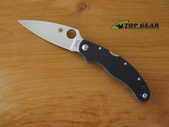 Spyderco Caly 3.5 Folding Knife - ZDP189 Stainless Steel, Carbon Fibre Handle - C144CFPE