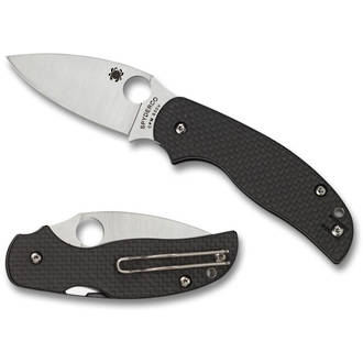 Spyderco Sage 5 Folding Knife, CPMS30V Stainless Steel - C123CFPCL