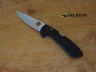 Spyderco Siren Folding Knife, LC200N Stainless Steel, G10 Laminate Handle - C247GP