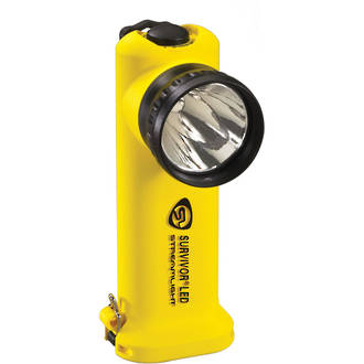 Streamlight Survivor LED FLashlight, Yellow, Div 1 Intrinsically Safe - 90541