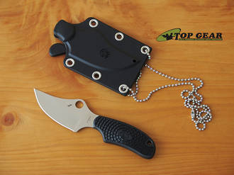Sypderco Ark Fixed Blade Neck Knife - FB35PBK