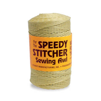 The Speedy Stitcher Coarse Waxed Polyester Thread for Sewing Awl - 150
