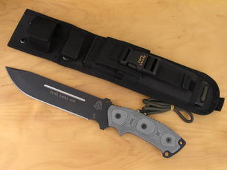 Tops Steel Eagle Drop-Point Tactical / Survival Knife - 107E
