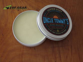Uncle Tommy's Leather Stuff, 3.7 oz, Natural Bee's Wax - 004