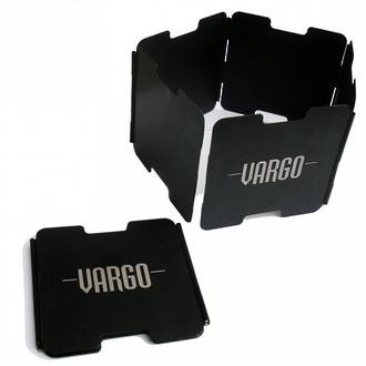 Vargo Aluminium Windscreen for Alcohol Stove, Black - 00422