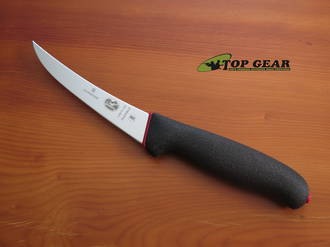 Victorinox 4 3-4 Inch Curved Boning Knife, Flexible, 12 cm, Dual-Grip Handle - 5.6613.12D