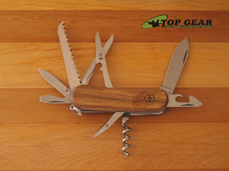 Victorinox Evowood 17 Swiss Army Knife with Walnut Handle - 2.3911.63