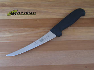 Victorinox Butchers Curved 6" Boning Knife, Flexible - 5.6613.15