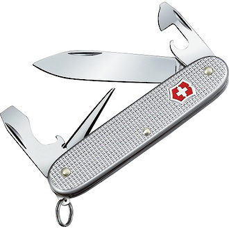 Victorinox Electrician Swiss Army Pocket Knife, Silver Alox - 0.8120.26