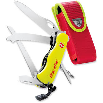 Victorinox Rescue Knife / Tool, Fluorescent Yellow - 0.8623.MWN