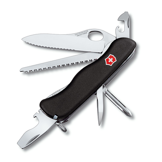 Victorinox Trailmaster One-Handed Opening Swiss Army Knife with Lockable Blade, Black - 0.8463.MW3