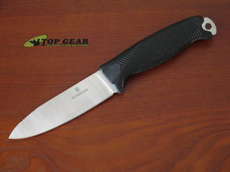 Victorinox Venture Fixed Blade Knife, Black - 3.0902.3