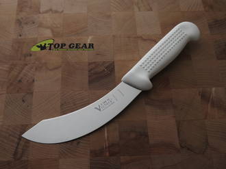 Victory 6" Skinning Knife, White PP Handle - 2/100/15/115