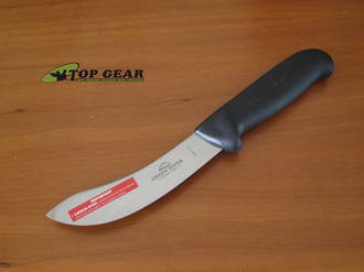 Victory Green River Skinning Knife, 14 cm, High Carbon Steel, Black Thermo Plastic Elastomer (TPE) Handle - G1-100-14