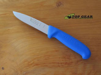 Victory Hunter's Drop-Point Hunting Knife, Blue Handle - 3/303/10/200