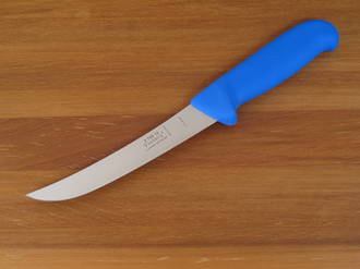 Victory Butcher's 6" Pro-Grip Curved Boning Knife - 2/700/15/200