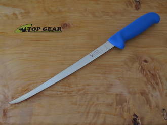 Victory Knives 10" Progrip Narrow Fillet Knife, Blue Progrip Handle -2/506/25/200