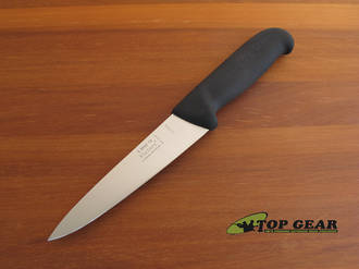 Victory 6" Chefs Utility Knife, Black Progrip Handle - 2/5002/15/200