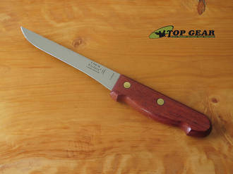Victory Straight Boning Knife, High Carbon Steel, Wooden Handle - 1/710/15/110